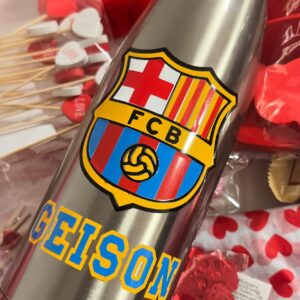 Botella acero inoxidable personalizado en vinil